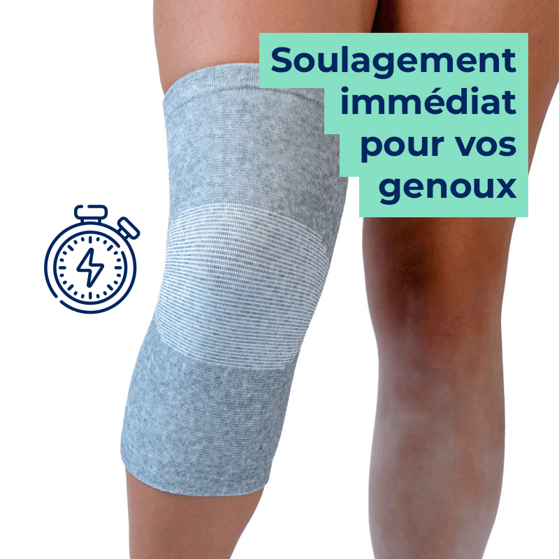 Genouillère de Compression Compressiva™ : Conçue pour un soulagement durable